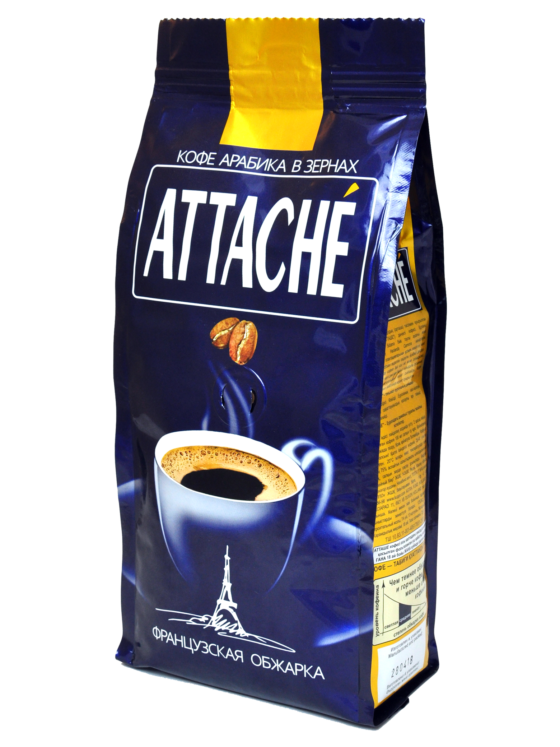 Кофе в зёрнах Attache (Французская обжарка) 250г